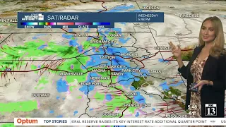 Lots of rain and snow tonight! - March 22