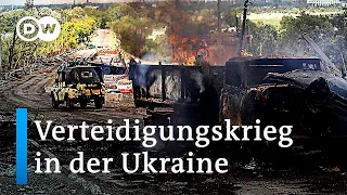 Heftige Kämpfe im Donbass, Ukrainer leisten Widerstand | DW Nachrichten