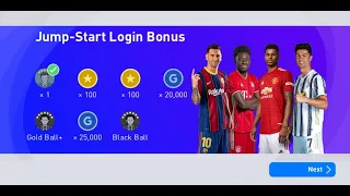 Best time to create new PES 2021 account. Full of rewards. Pes 2021 Mobile.