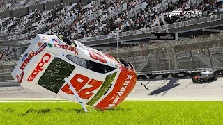 Flipping in the Grass! | Forza Motorsport 6 | NASCAR Expansion