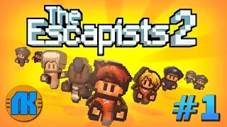 ИГРАЕМ ПЕРВЫЙ РАЗ ПО СЕТИ В The Escapists 2  COOP !!!