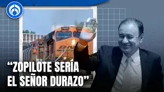 Sonorense le responde a Durazo por el 'tren fantasma'