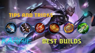 Karrie Tips and Tricks -Guide, Best Builds 2019 || Mobile Legends ||