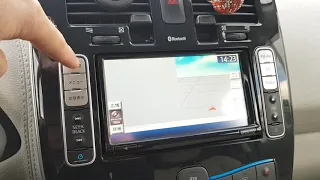 Как включить камеру заднего вида при движении вперёд Nissan Leaf
