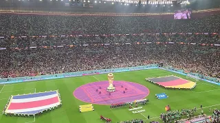 MUNDIAL QATAR 2022 - Alemania vs Costa Rica - Ceremonia Inicial (himno Alemania)