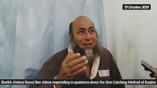 RUQIYA: SHEIKH BEN ALIMA RESPONDS TO WORRIES ABOUT JINN CATCHING