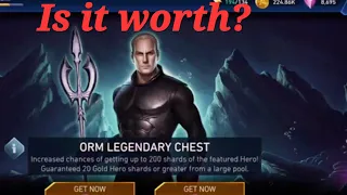 Is Orms Legendary Chest worth it? Injustice 2 Mobile