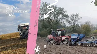 Kierowca w Gospodarstwie Rolnym || Zbiór Kukurydzy 2023