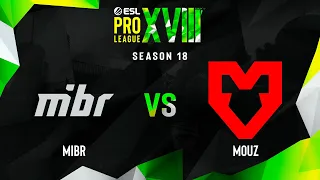 MIBR vs MOUZ | Map 1 Vertigo | ESL Pro League Season 18