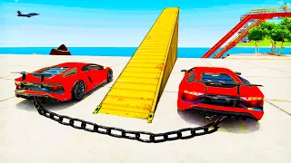 High Speed Car Shredding Compilation 2 - BeamNG Drive