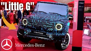 Mercedes Little G Electric G Class Announcement at IAA Mobility 2023