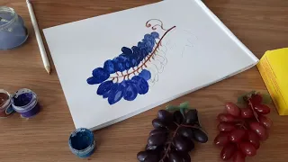 "Малюємо виноград". Заняття гуртка