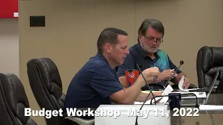 Fiscal Court Budget Workshop 05 11 22