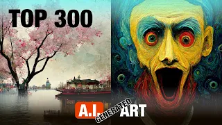 AI generated ART. Text to Image - TOP 300