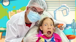 Maria Clara vai ao dentista - Going to the dentist song for Kids  - MC Divertida