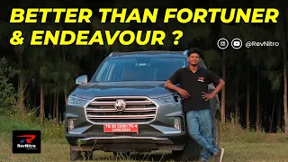 True SUV? MG Gloster Review in Tamil | RevNitro