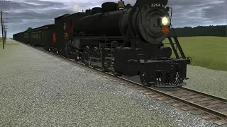 K&L Trainz Canadian National 2-8-2 S1-b Mikado #3254 5 Chime Whistle 3-Part