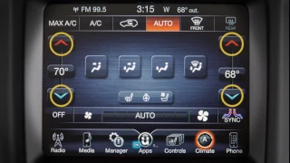 Automatic Climate Controls-Using automatic temperature control on 2018 Jeep Cherokee