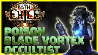 Poison Blade Vortex Occultist - PoE 3.20 League Starter - Spin to Win (Spell Version)