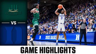 Jacksonville at Duke ACC Men's Basketball Highlights (2022-23)