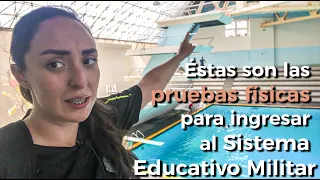 ¡Aquí están las pruebas físicas para ingresar al Sistema Educativo Militar!