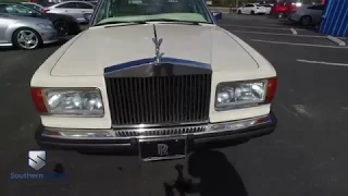 LIVE VIDEO 1986 Rolls Royce Silver Spur Base #CX13905