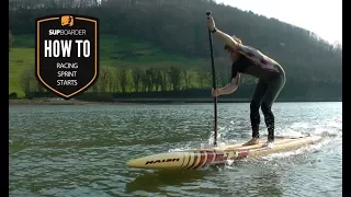 SUP Sprint Starts / How to SUP videos with Ben Fisher