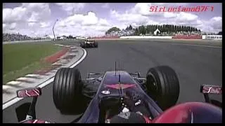 F1 2007 Onboard Lap With Scott Speed in Silverstone [British GP]