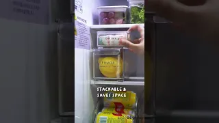 Day 6/10: How To Organize Fridge | Spring Cleaning Challenge #Shorts