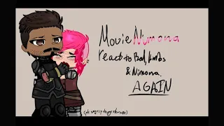 Nimona(movie) react :D //gonna hold a funeral for my storage