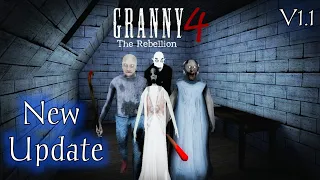 Granny 4 The Rebellion New Update Trailer | Version 1.1