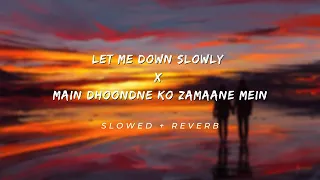 Let Me Down Slowly x Main Dhoondne Ko Zamaane Mein (Gravero Mashup) | Slowed and Reverb | VENOM