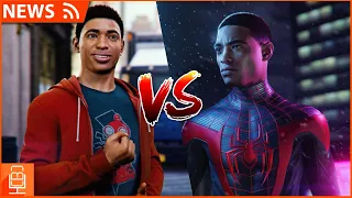 Spider-Man Miles Morales PS5 Vs Spider-Man PS4 Graphic Comparison