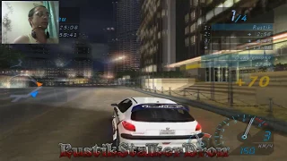Need for Speed: Underground (2003) 15/111 Let`s play gameplay Веб камера pc пк Прохождение Hard #3