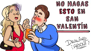 NO HAGAS ESTO 🤮 EN SAN VALENTÍN ❤️ | Draw My Life