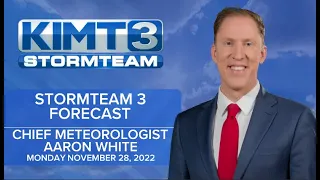 Aaron's Monday Evening Forecast (11/28/22)