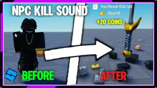 How To Make A Npc Kill Sound in Roblox Studio