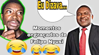 🤣MEMES DO FELIPE NYUSI | Quando o Presidente Mata a Língua Portuguesa