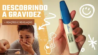 DESCOBRINDO A GRAVIDEZ | Contando pro marido | Reações da família | É menino ou menina?