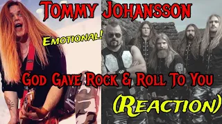 POWERFUL! GOD GAVE ROCK AND ROLL TO YOU - Tommy J (Thank you Sabaton)