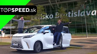 LEXUS LM 350h SUPREME - lepší než lietadlo. Vážne!