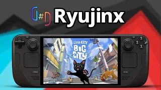 Little Kitty, Big City (Ryujinx) Switch Emulation on Steam Deck OLED