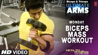 Monday: BICEPS MASS WORKOUT | Ultimate Arms by Guru Mann