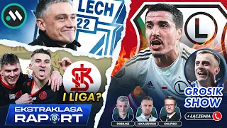 EKSTRAKLASA RAPORT: LEGIA ZA SŁABA NA MISTRZA? WIDZEW RZĄDZI W ŁODZI. RUMAK UCISZA KRYTYKÓW