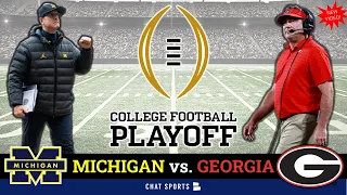 Michigan Football vs. Georgia College Football Playoff Semifinal Preview, Matchup & Prediction