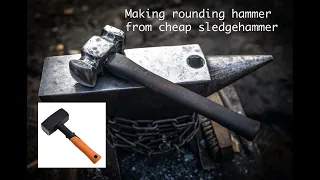 Making cheap rounding hammer