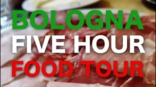 Eating Italy in Five Hours! Bologna Speed Food Tour