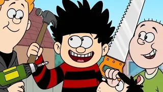 Homemade Waterslide?! | Dennis the Menace and Gnasher | Episode Compilation! | S04 E42-44 | Beano