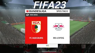 FIFA 23 - FC Augsburg vs. RB Leipzig - Bundesliga Match [Fifa 23 Gameplay] [Ps4]