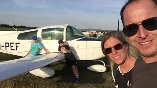 First flight with family in our new Grumman Tiger